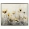 Americanflat Floral Canvas Wall Art Featuring Soft Yellow and Beige Flowers with Grey and Cream Tones - Modern Wall Art